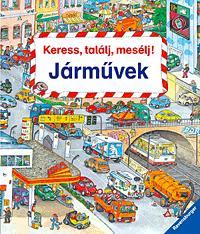 Kniha Keress, találj, mesélj! 3. Járművek - Susanne Gernhäuser