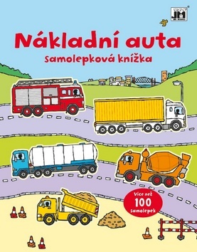 Nákladní auta - Samolepková knížka