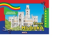 Zámek Hlboká - Jednoduchá vystřihovánka