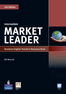 Market Leader 3rd Edition Intermediate Teacher's Resource Book + Test Master CD-Rom