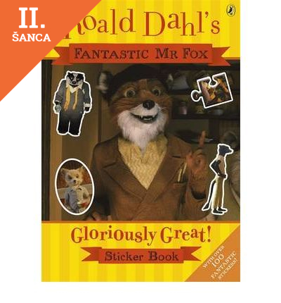 Lacná kniha Fantastic Mr Fox Sticker Book