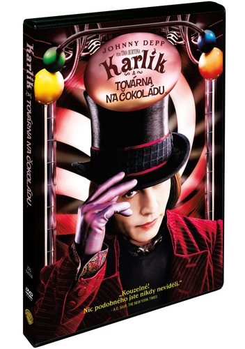 Karlík a továrna na čokoládu DVD