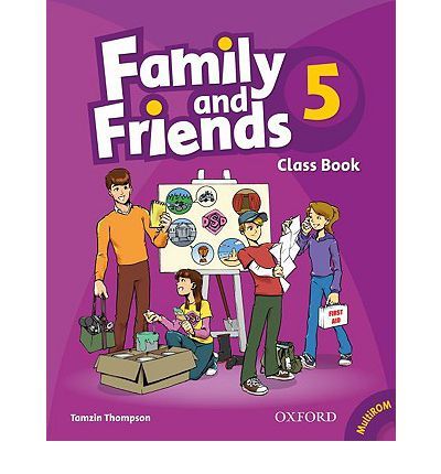 Family and Friends 5 Classbook + Multi-ROM