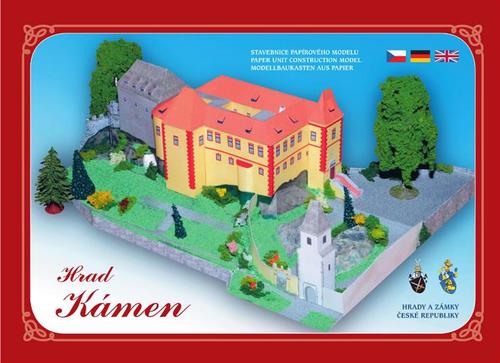 Hrad Kámen - stavebnice papírového modelu