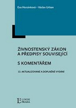 Živnostenský zákon a předpisy související s komentářem, 13. vydání