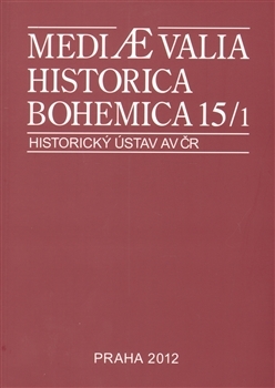 Mediaevalia Historica Bohemica 15 1