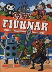 Csak fiúknak - játékos foglalkoztató gyerekeknek