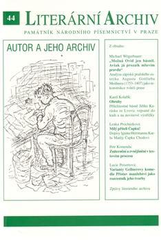 Autor a jeho archiv