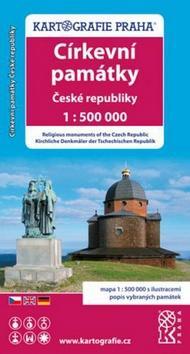 Cirkevní památky České republiky 1:500 000