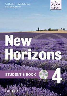 Kniha New Horizons 4 Studens book+CD - Daniela Simons,Paul Radley