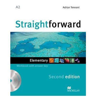 Kniha Straightforward New A2 Elementary WB 2Ed+CD - Adrian Tennant
