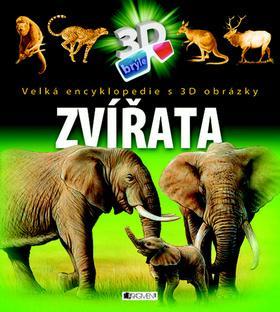 Velká encyklopedie s 3D obrázky Zvířata+3D brýle