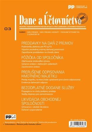 Dane a účtovníctvo 3 2014
