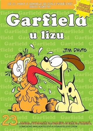 Kniha Garfield u lizu
