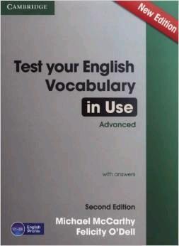 Kniha Test Your English Vocabulary in Use Advanced with Answers - Kolektív autorov,Michael McCArthy