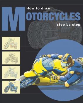 How to draw Motorcycles step by step
