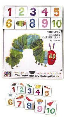 Very Hungry Caterpillar Board Book and Block Set