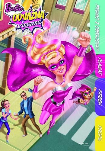 Barbie-Odvážna princezná - Knižka s plagátom