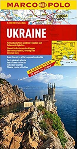 Ukrajina mapa 1:800T MD