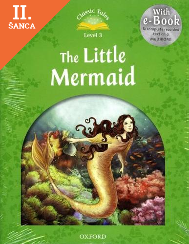 Lacná kniha Little Marmaid + CD