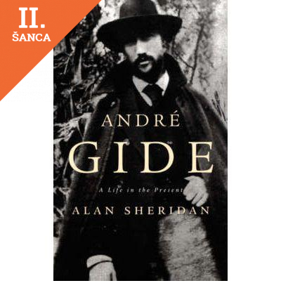 Lacná kniha André Gide: A Life in the Present