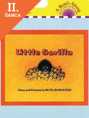 Lacná kniha Little Gorilla Book & CD
