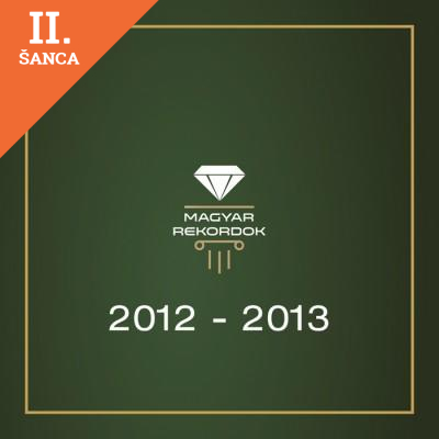 Lacná kniha Magyar rekordok 2012-2013