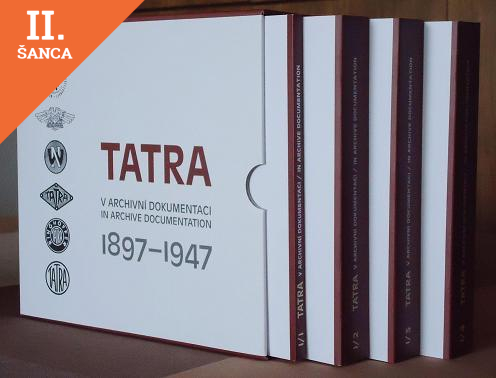 Lacná kniha Tatra 1897-1947 v archivní dokumentaci - In archive documentation
