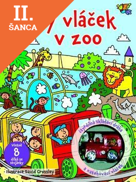 Lacná kniha Malý vláček v zoo + skládací dráha