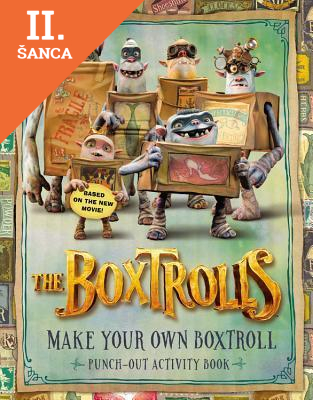 Lacná kniha Boxtrolls: Make Your Own Boxtroll Punch Out Activi