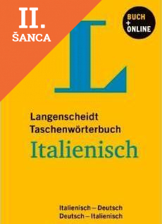 Lacná kniha Langenscheidt Taschenwörterbuch Italienisch