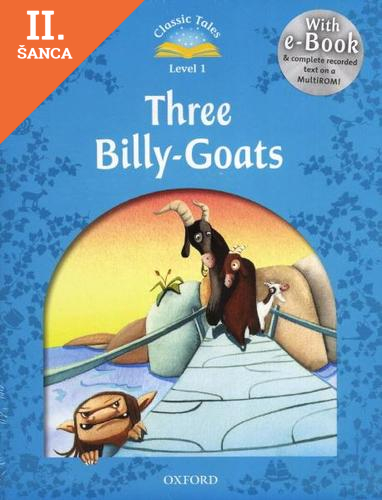 Lacná kniha Three Billy Goats + CD