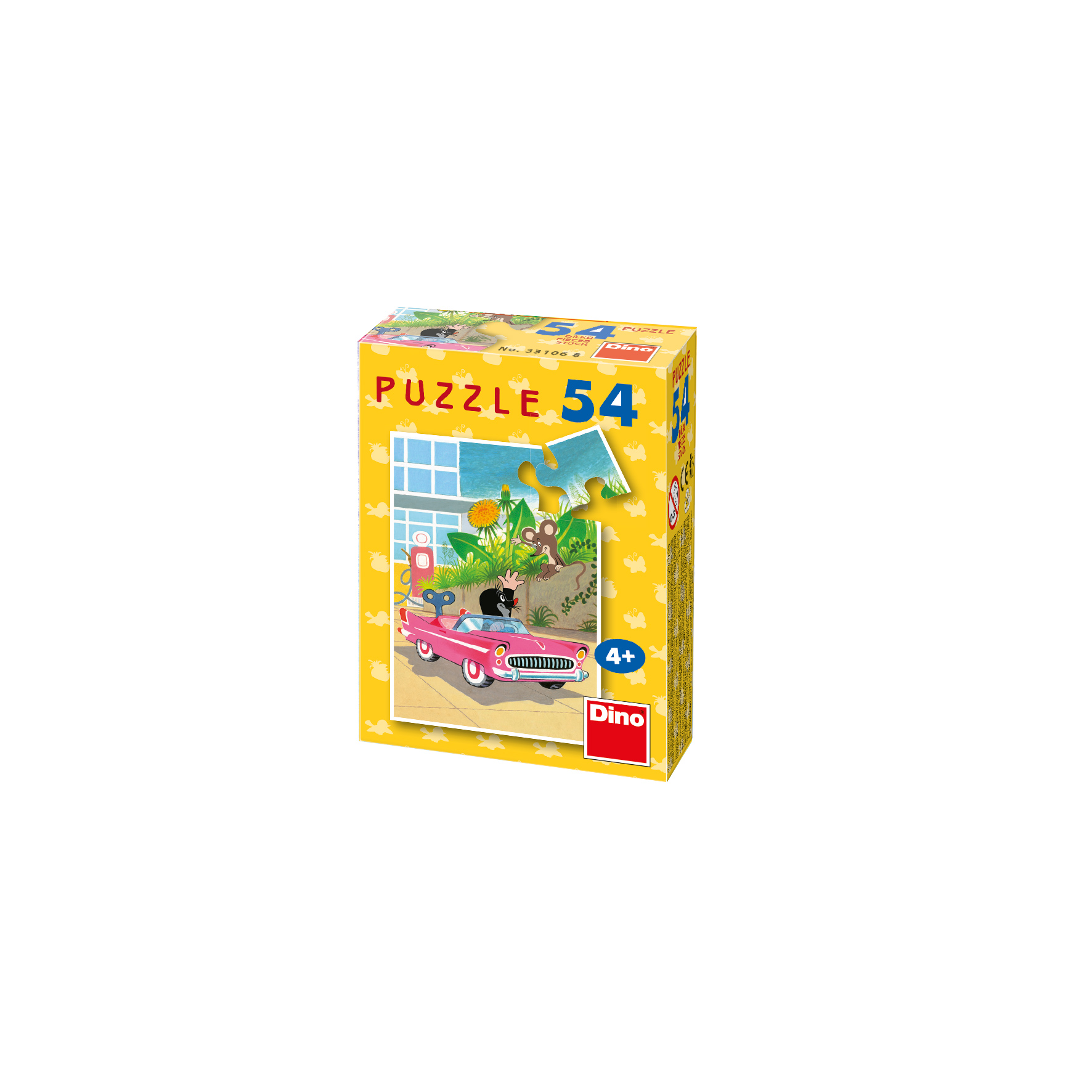 Puzzle Krtko 54 mini Dino