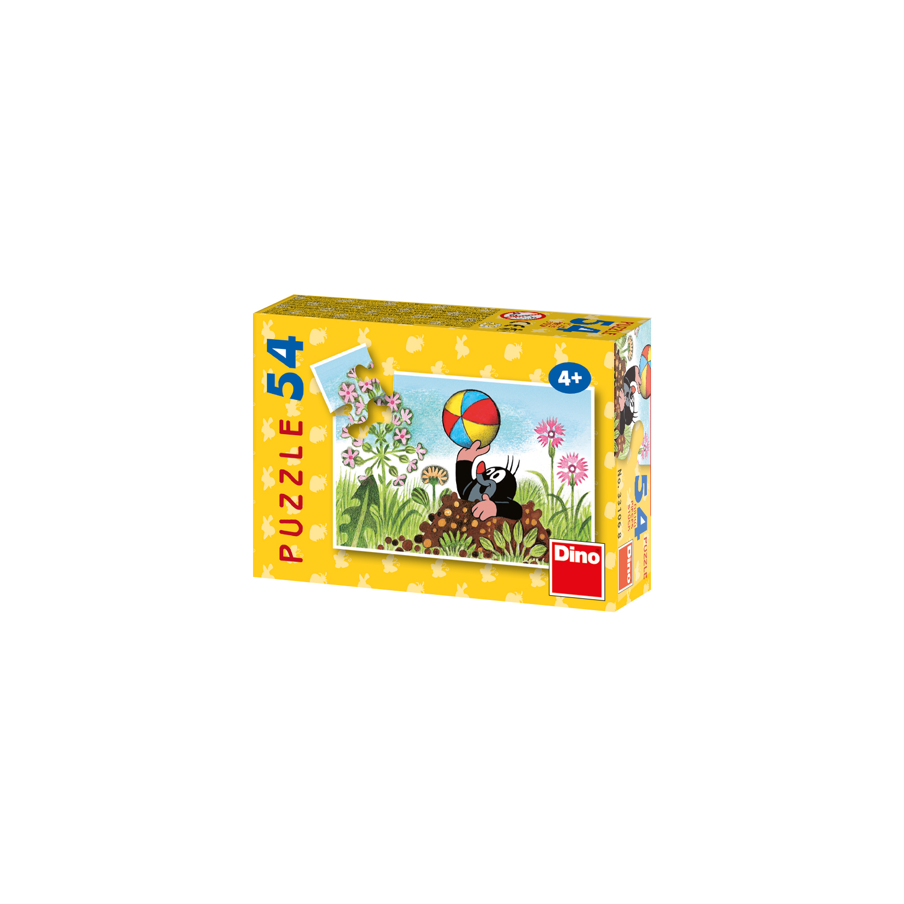 Puzzle Krtko 54 mini Dino