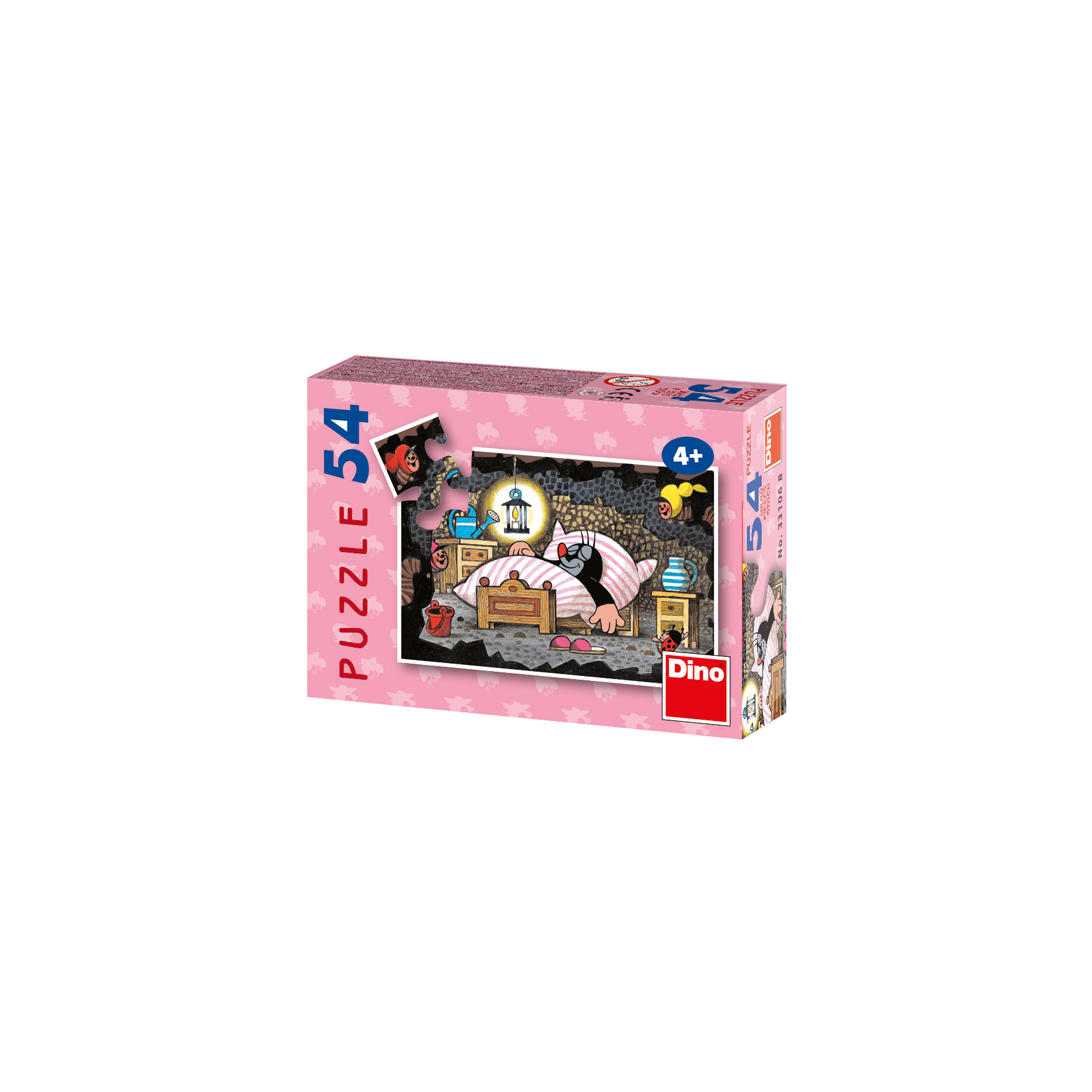Puzzle Krtko 54 mini Dino