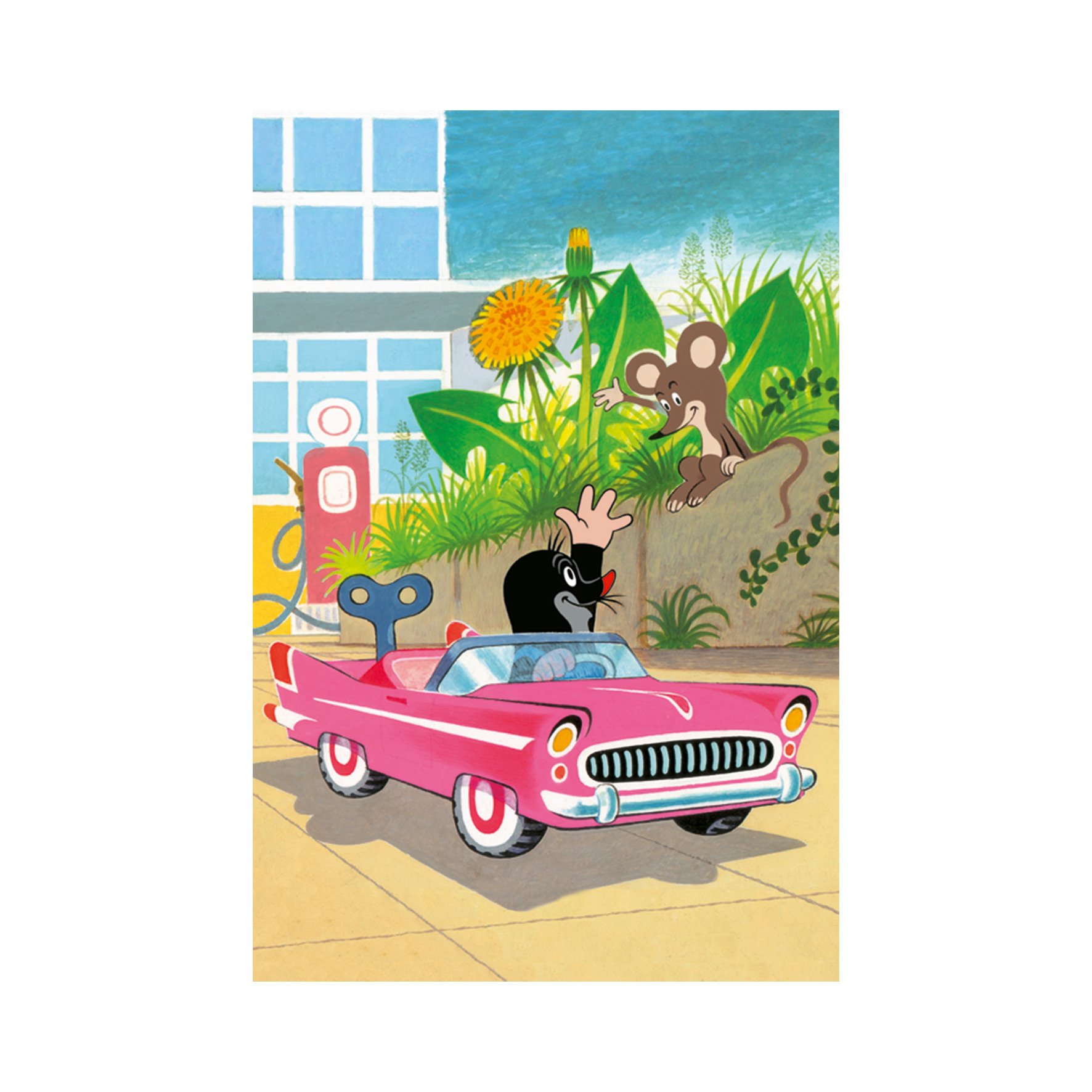 Puzzle Krtko 54 mini Dino