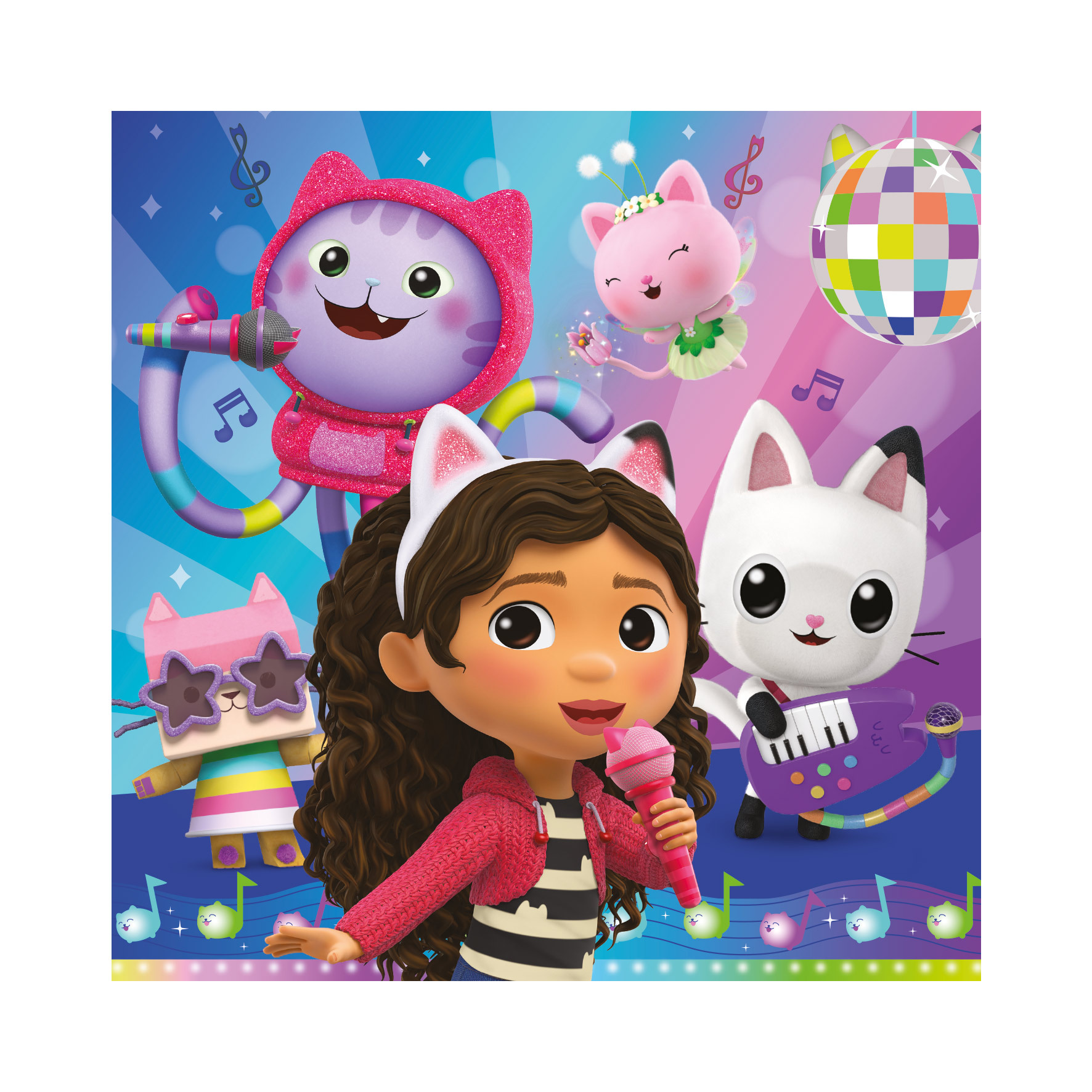 Puzzle Gabina oslava 3x55