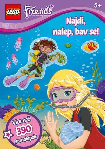 LEGO Friends Najdi, nalep, bav se!