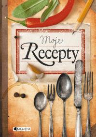 Kniha Moje recepty - zápisník