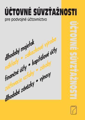 Účtovné súvzťažnosti pre podvojné účtovníctvo 2015
