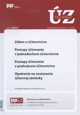 Úplné znenia zákonov 2 2015 - Zákon o účtovníctve