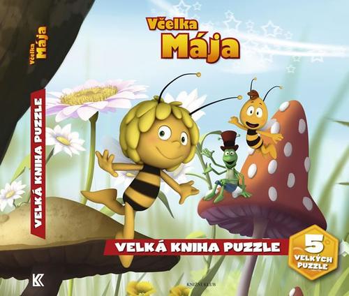 Včelka Mája - velká kniha puzzle