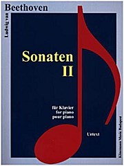 Kniha Beethoven Sonaten II