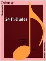 Kniha Debussy 24 Preludes