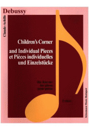 Kniha Debussy Childrens Corner and Individual Pieces