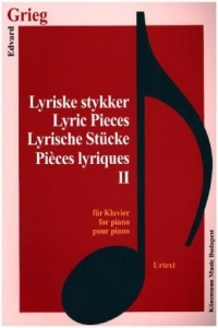 Kniha Grieg Lyriske stykker II