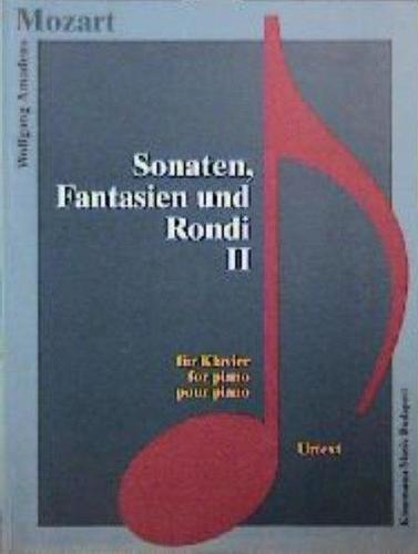 Kniha Mozart Sonaten, Fantasien und Rondi II
