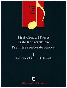 Kniha Piano Step by Step First Concert Pieces I