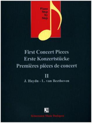 Kniha Piano Step by Step First Concert Pieces II