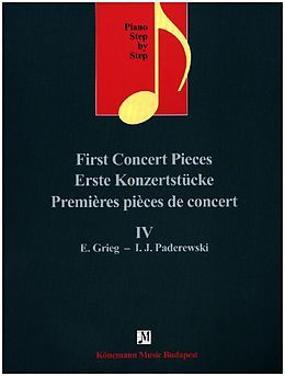 Kniha Piano Step by Step First Concert Pieces IV